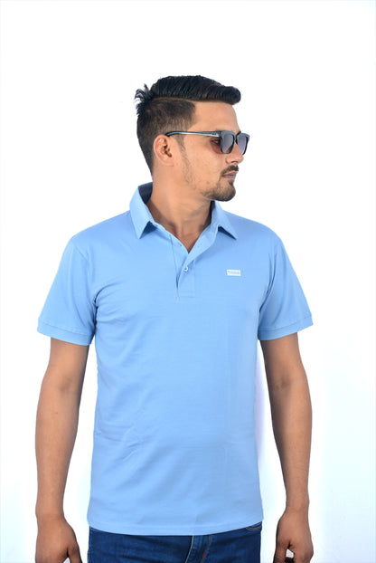 Celestial Blue Polo