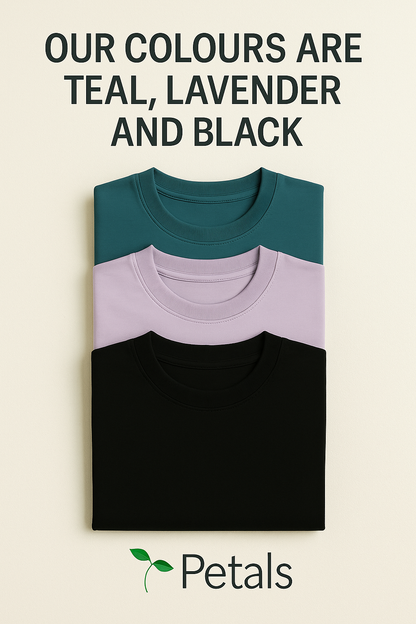 Petals Oversized T-Shirt – Lavender